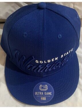 Golden State Warriors NBA Ultra Game Snapback Blue Cap New Retail $40